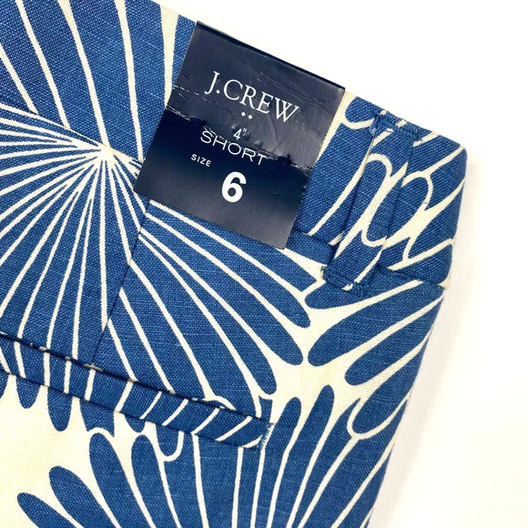 NWT J. CREW FACTORY Scallop Hem Shorts Size 6 - Picture 3 of 7